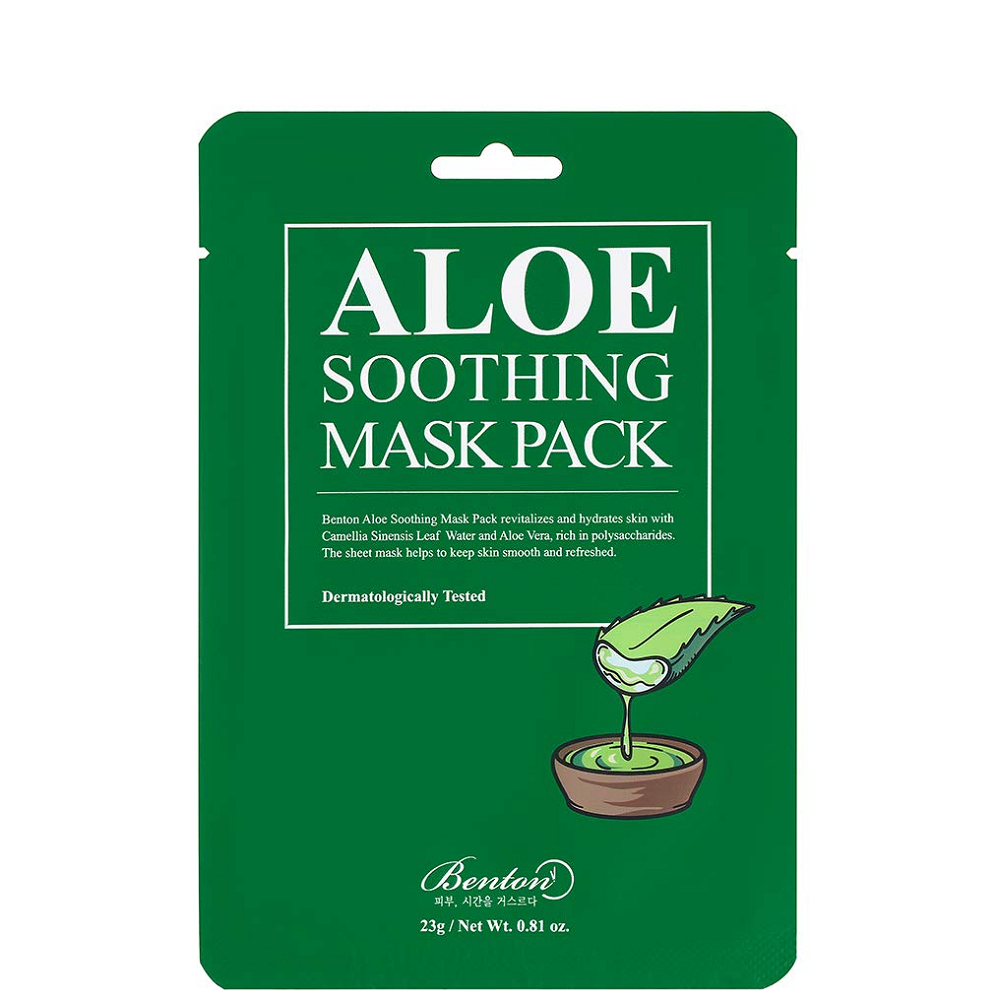 Benton Aloe Soothing Sheet Mask 23g / 0.81oz X 10 Pack