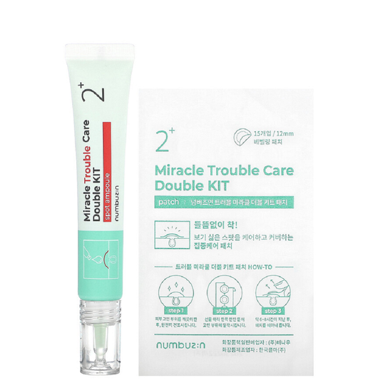 numbuzin No.2 Miracle Trouble Care Double KIT