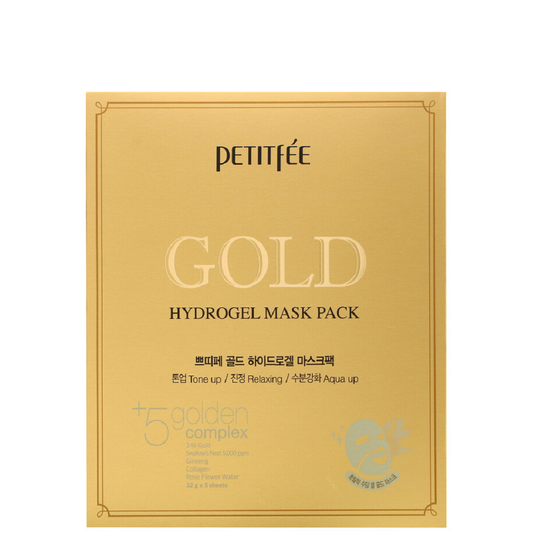 Petitfee Gold Hydrogel Mask Pack (5 Sheets)