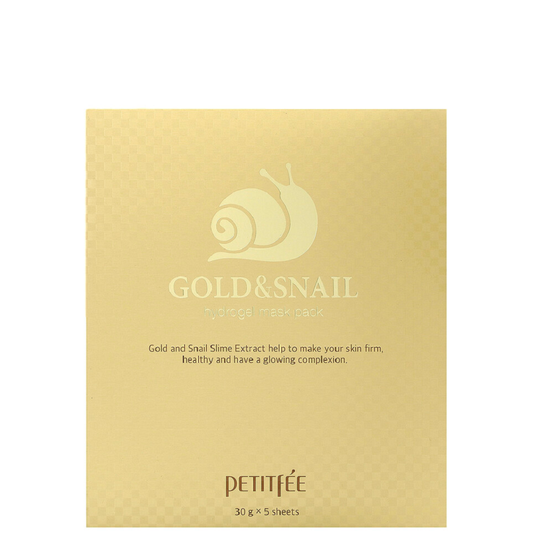 Petitfee Gold & Snail Mask Pack (5 Sheet)