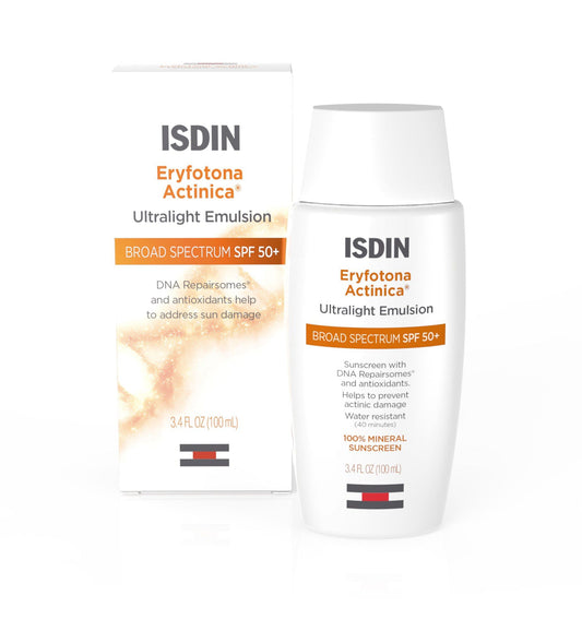 Products Isdin Eryfotona Actinica Ultralight Emulsion SPF50